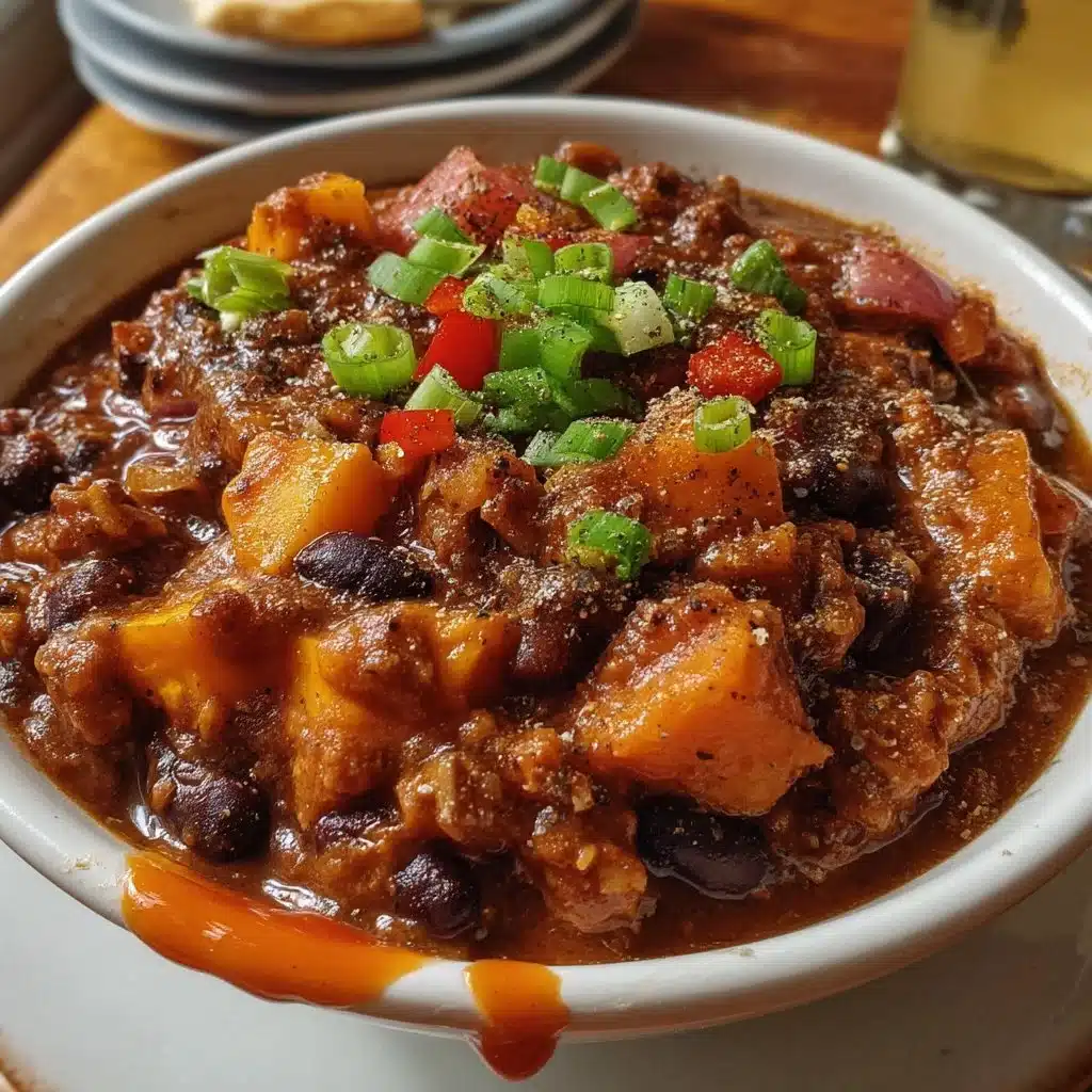 Black Bean and Sweet Potato Chili