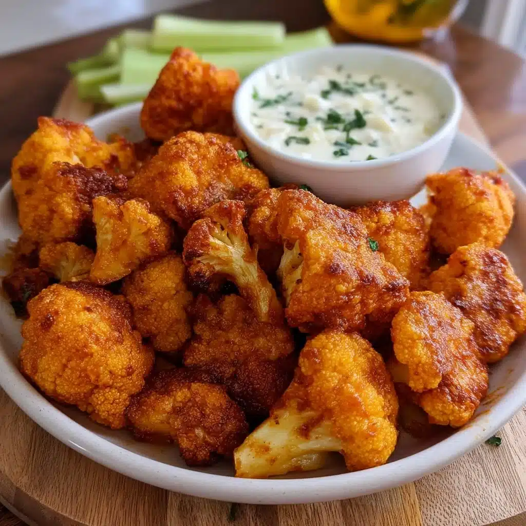 Buffalo Cauliflower Bites