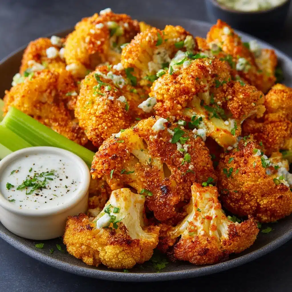 Buffalo Cauliflower Bites