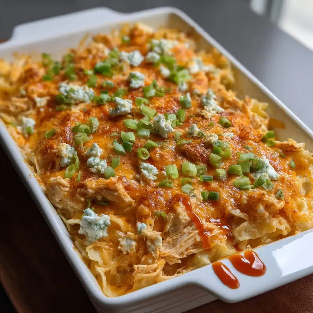 Buffalo Chicken Casserole