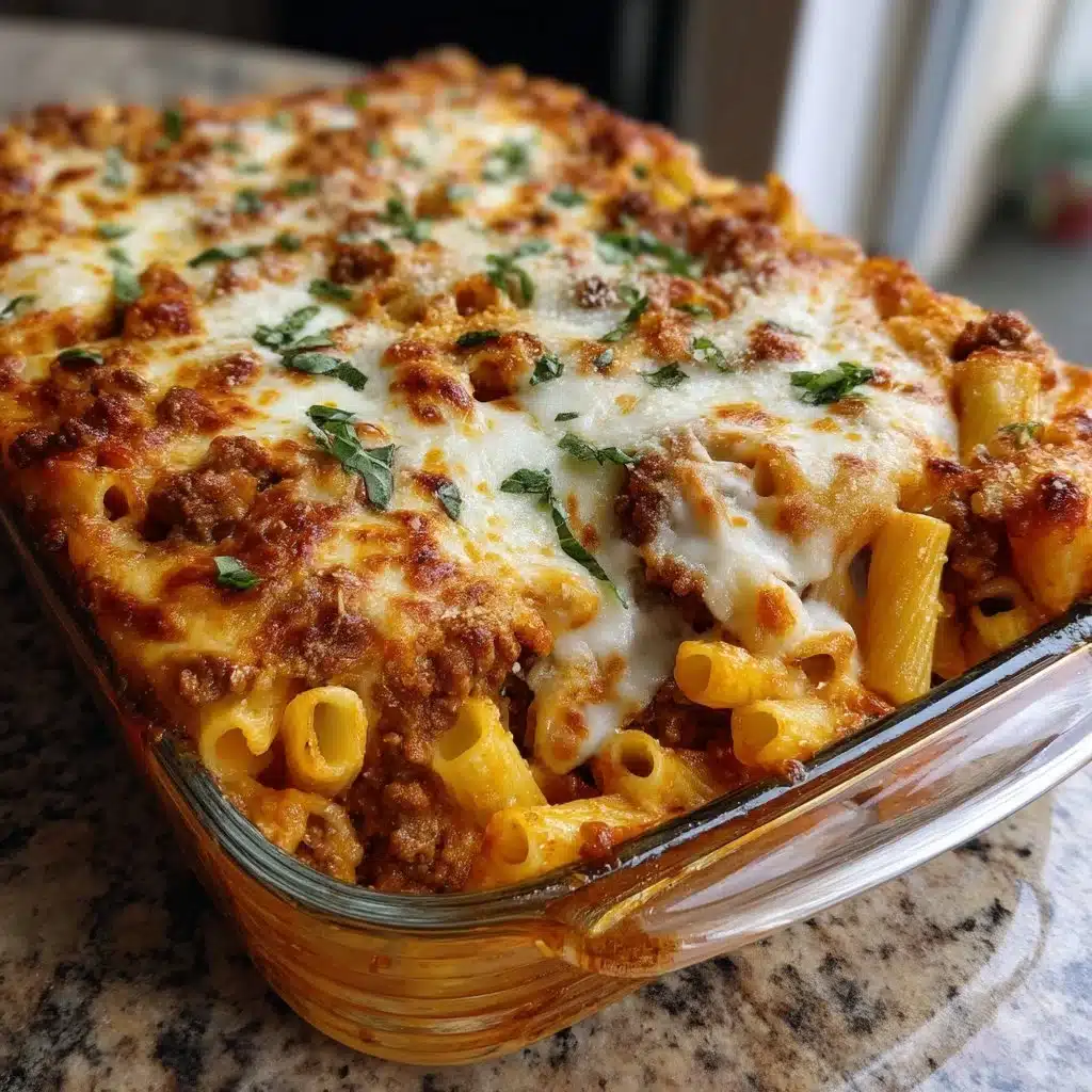 Cheesy Baked Ziti