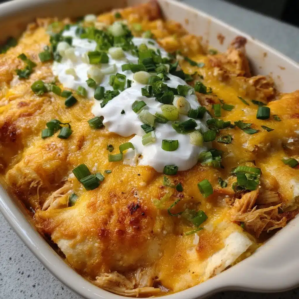 Cheesy Chicken Enchiladas