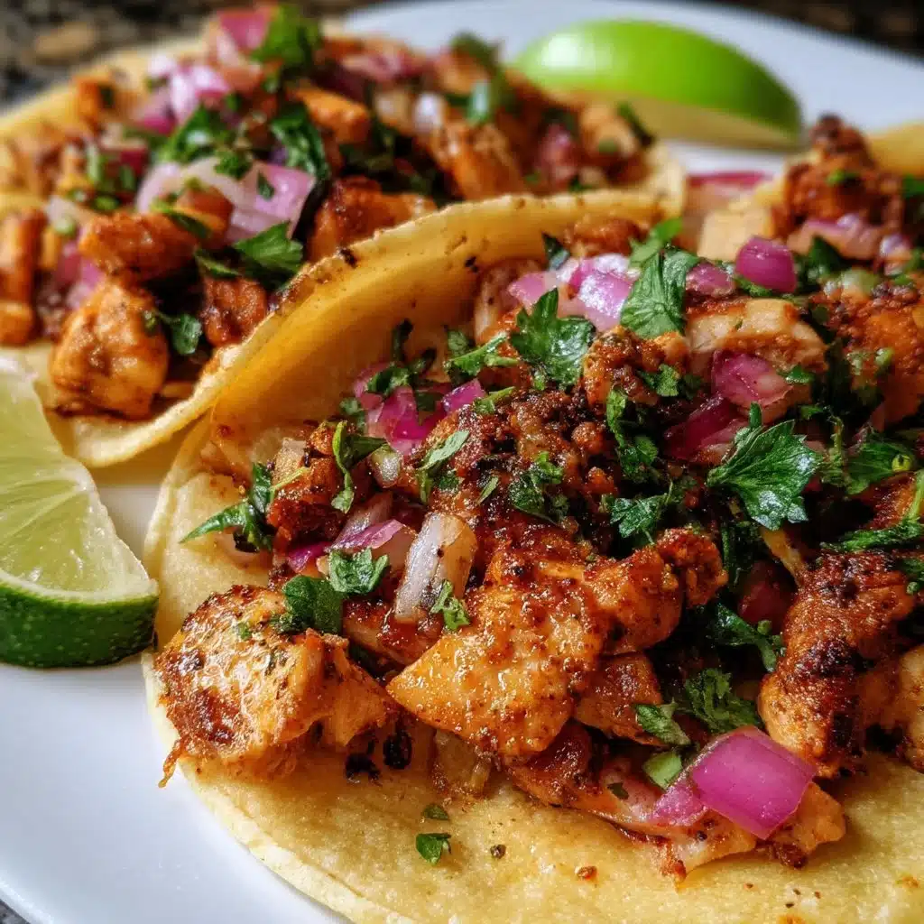 Chili Lime Chicken Tacos