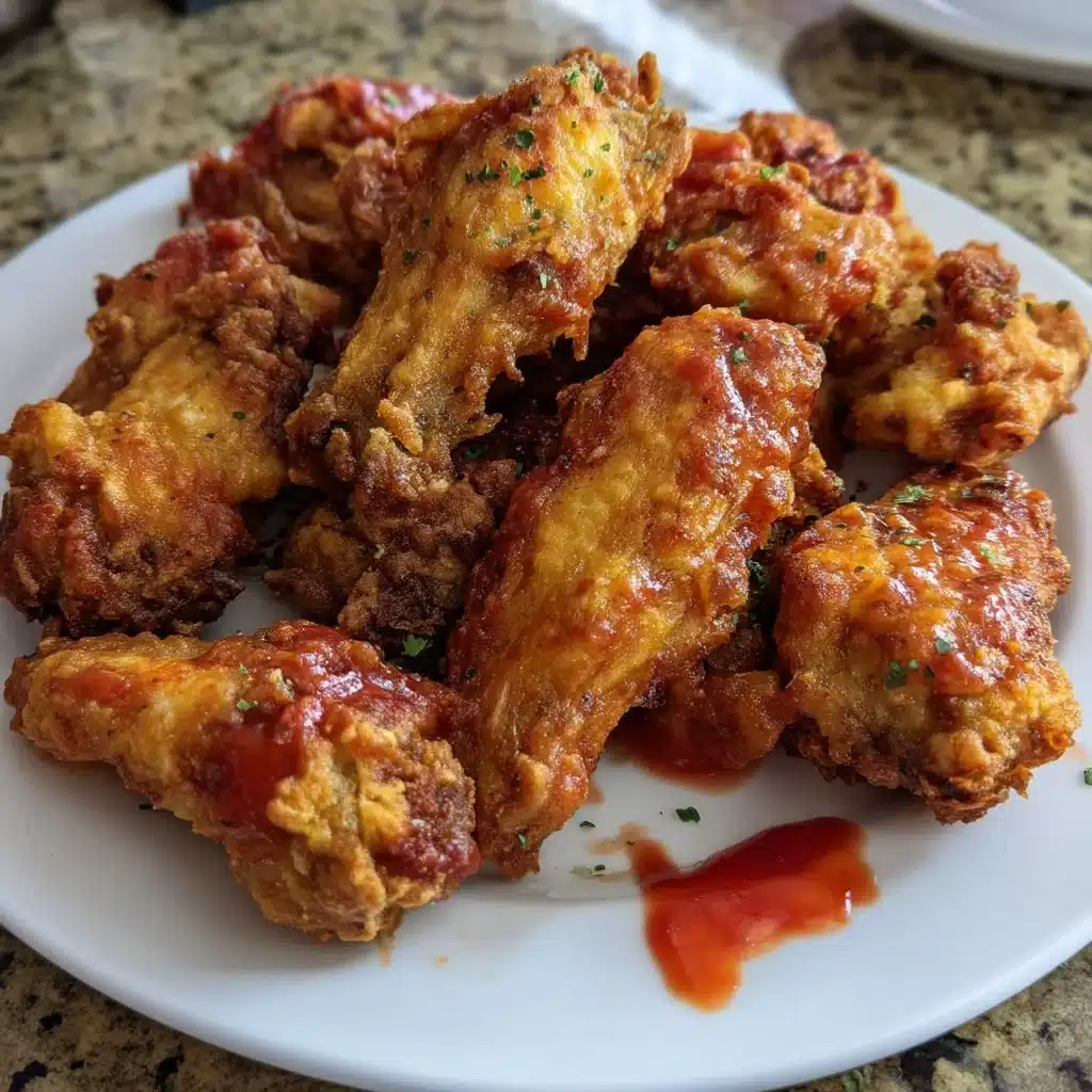 Crispy Baked Buffalo Wings