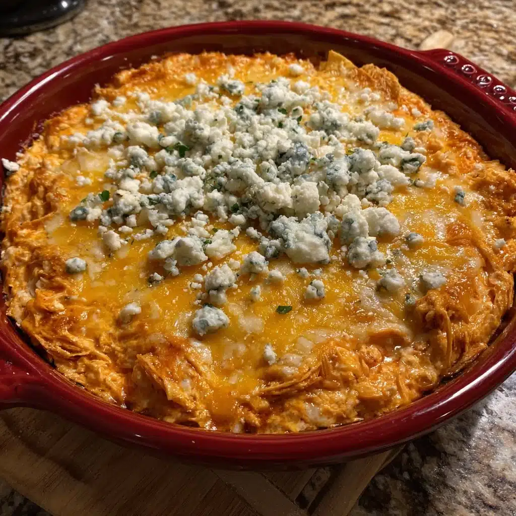 Easy Buffalo Chicken Dip