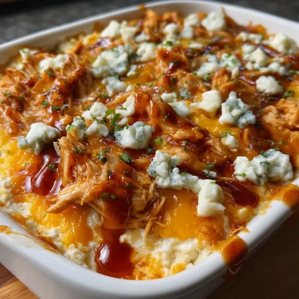 Easy Buffalo Chicken Dip