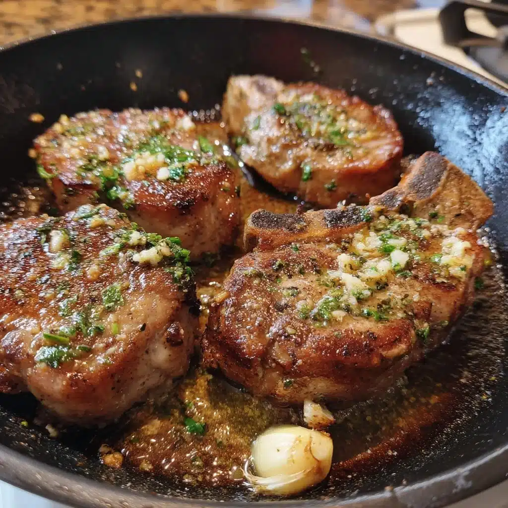 Garlic Butter Pork Chops