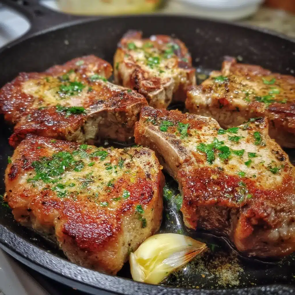 Garlic Butter Pork Chops