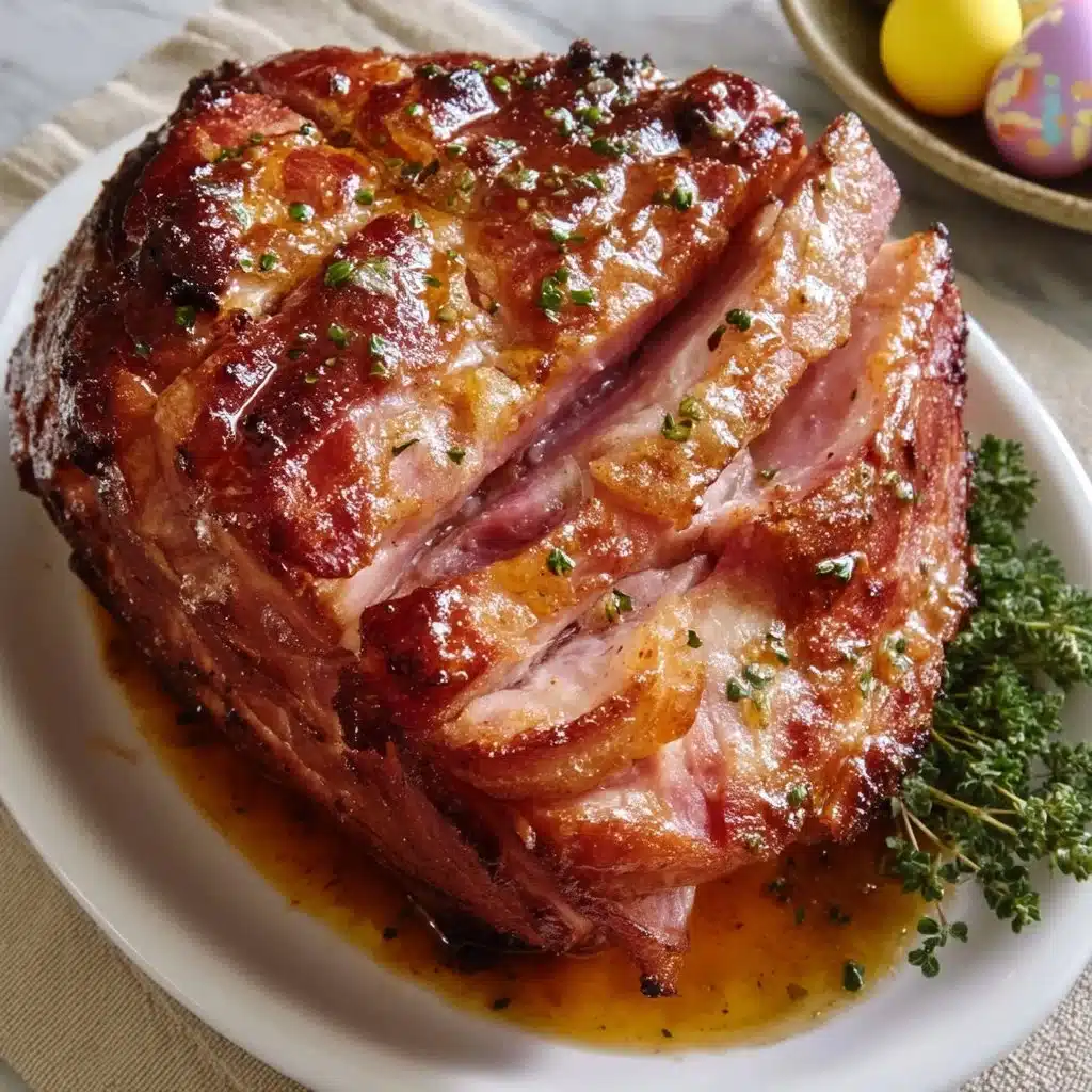 Glazed Easter Ham