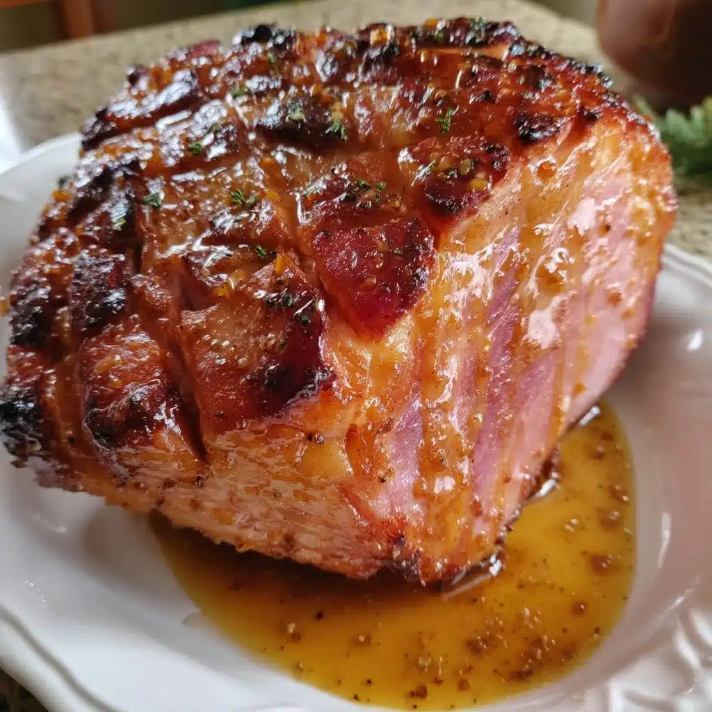 Glazed Easter Ham