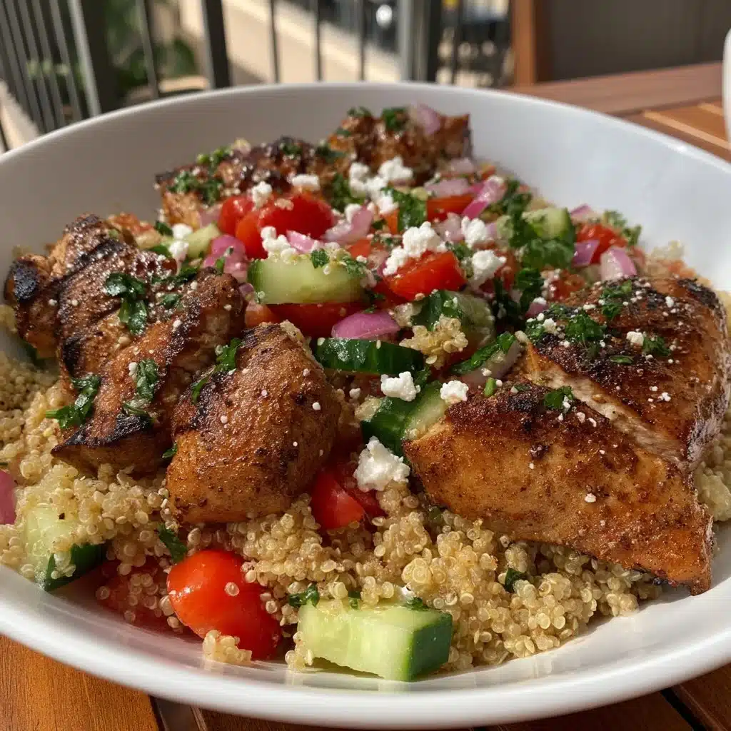 Grilled Chicken and Quinoa Salad