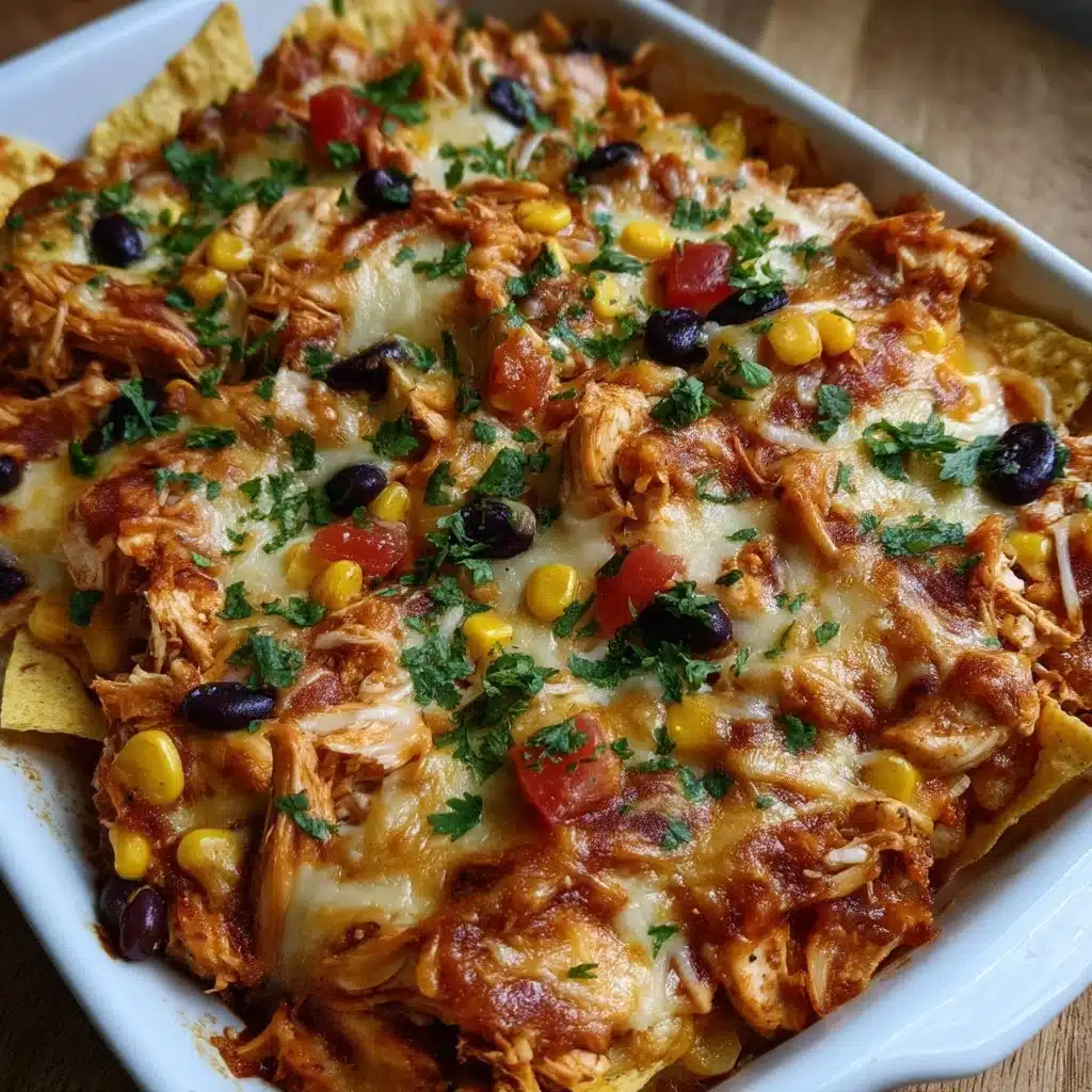 Healthy Chicken Enchilada Casserole