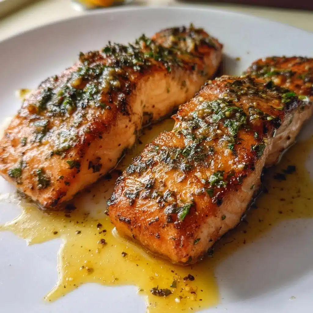 Honey Mustard Glazed Salmon