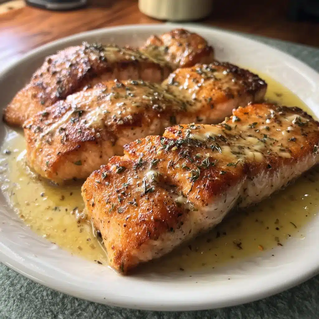 Honey Mustard Glazed Salmon