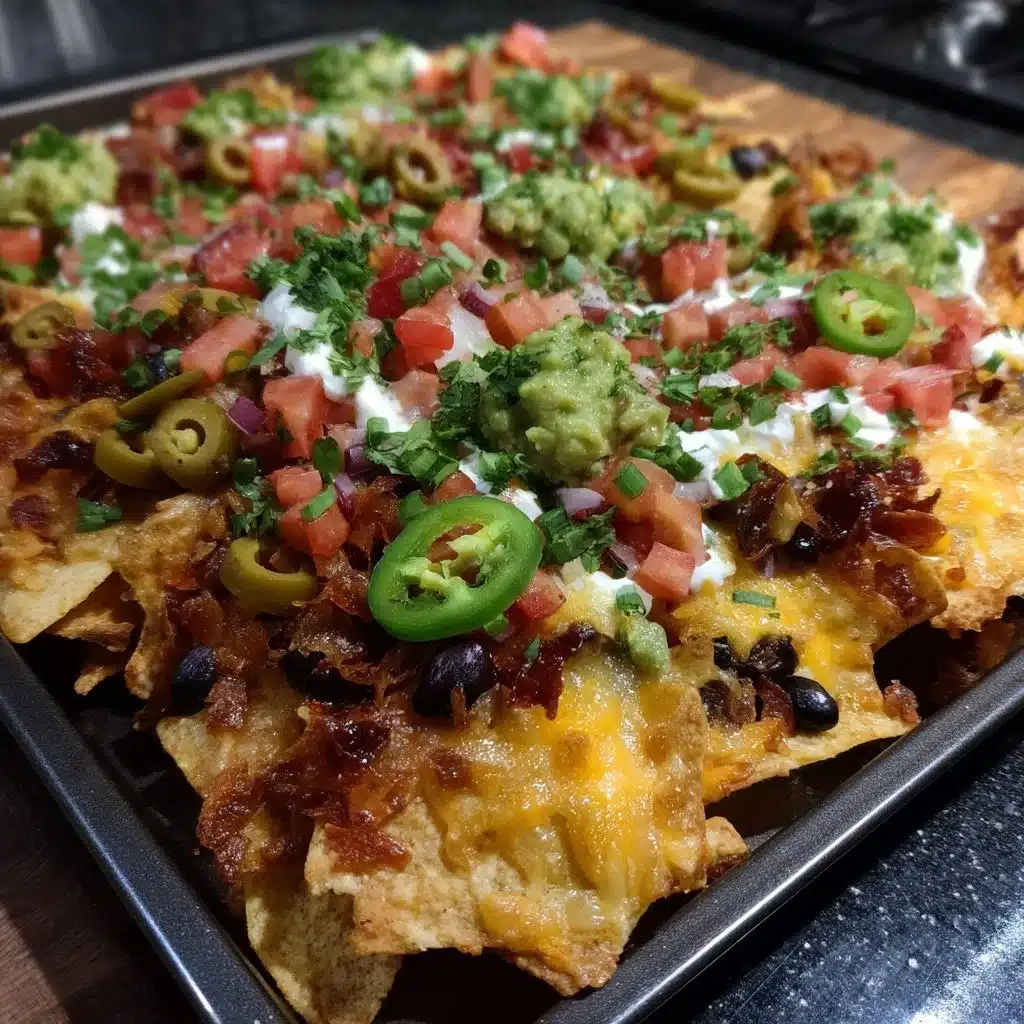 Loaded Sheet Pan Nachos