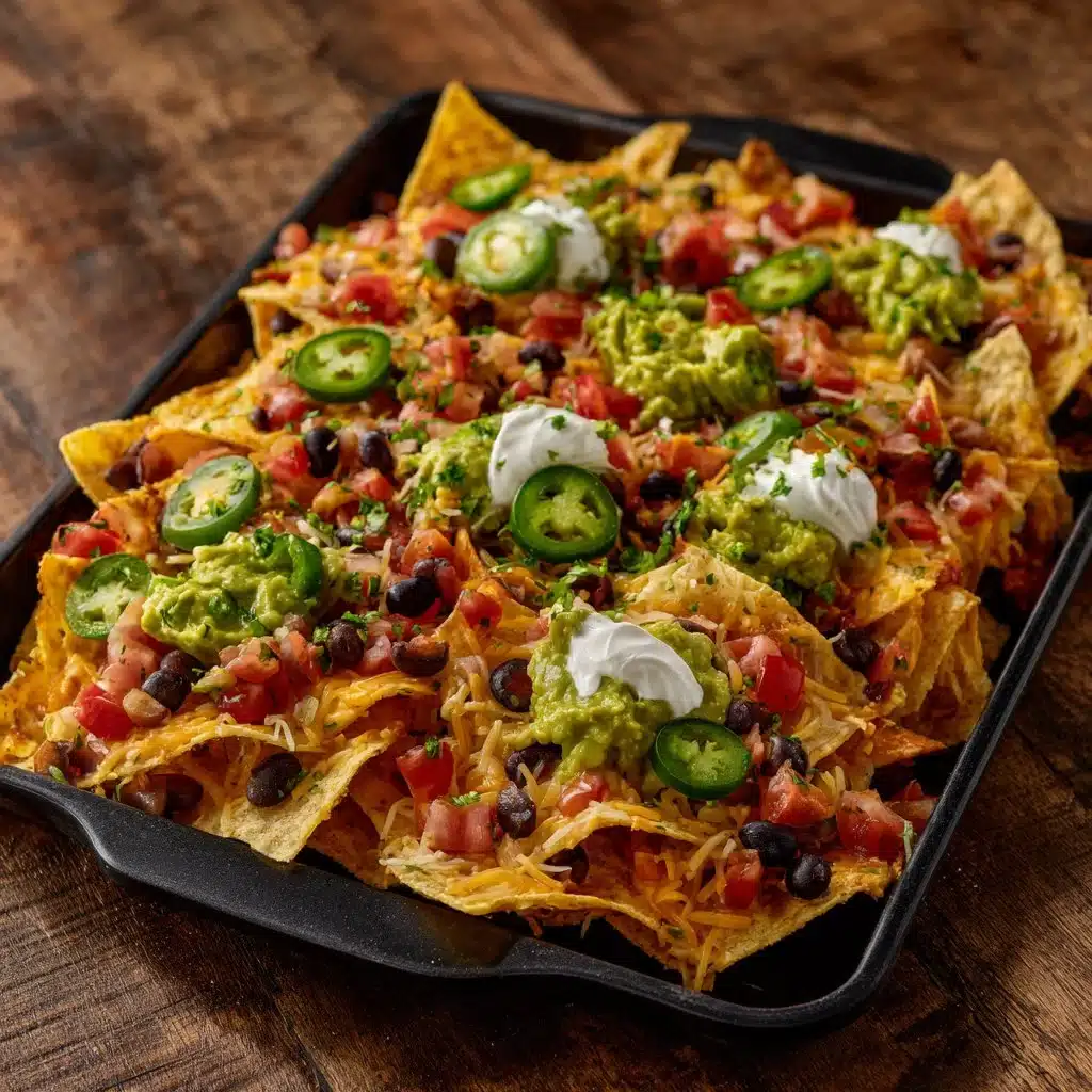 Loaded Sheet Pan Nachos