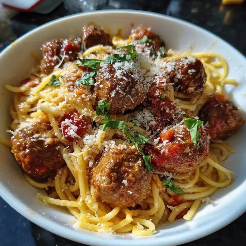One-Pot Spaghetti and Meatballs