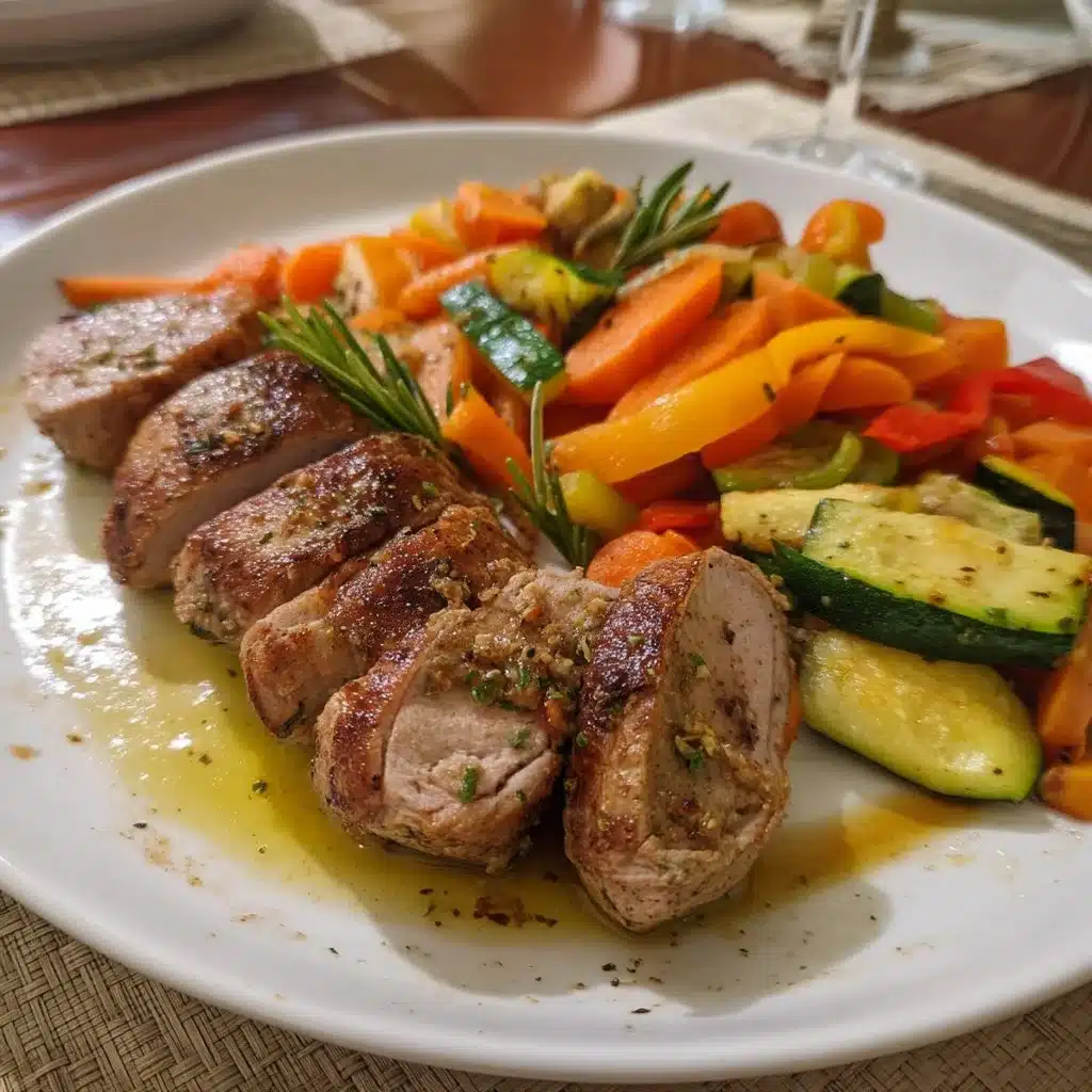 Pork Tenderloin with Vegetables