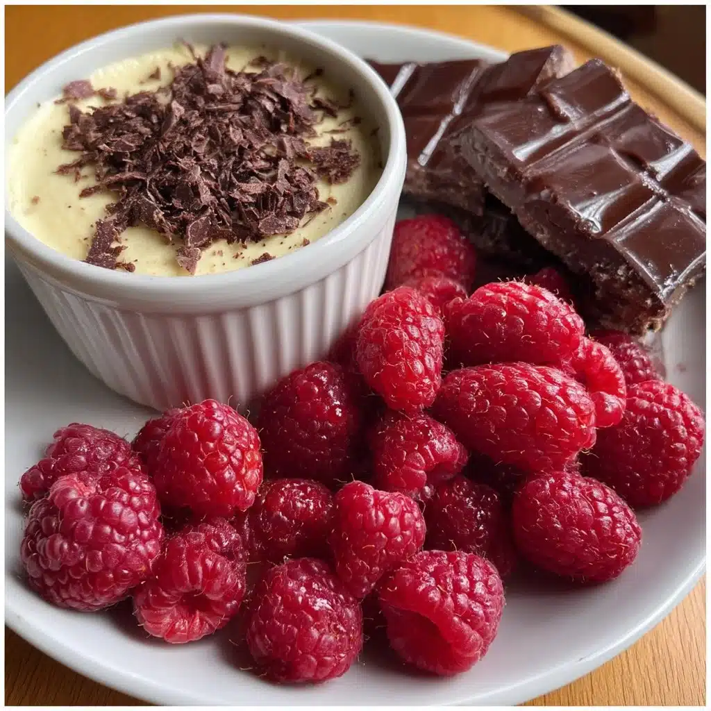 Raspberry Chocolate Mousse