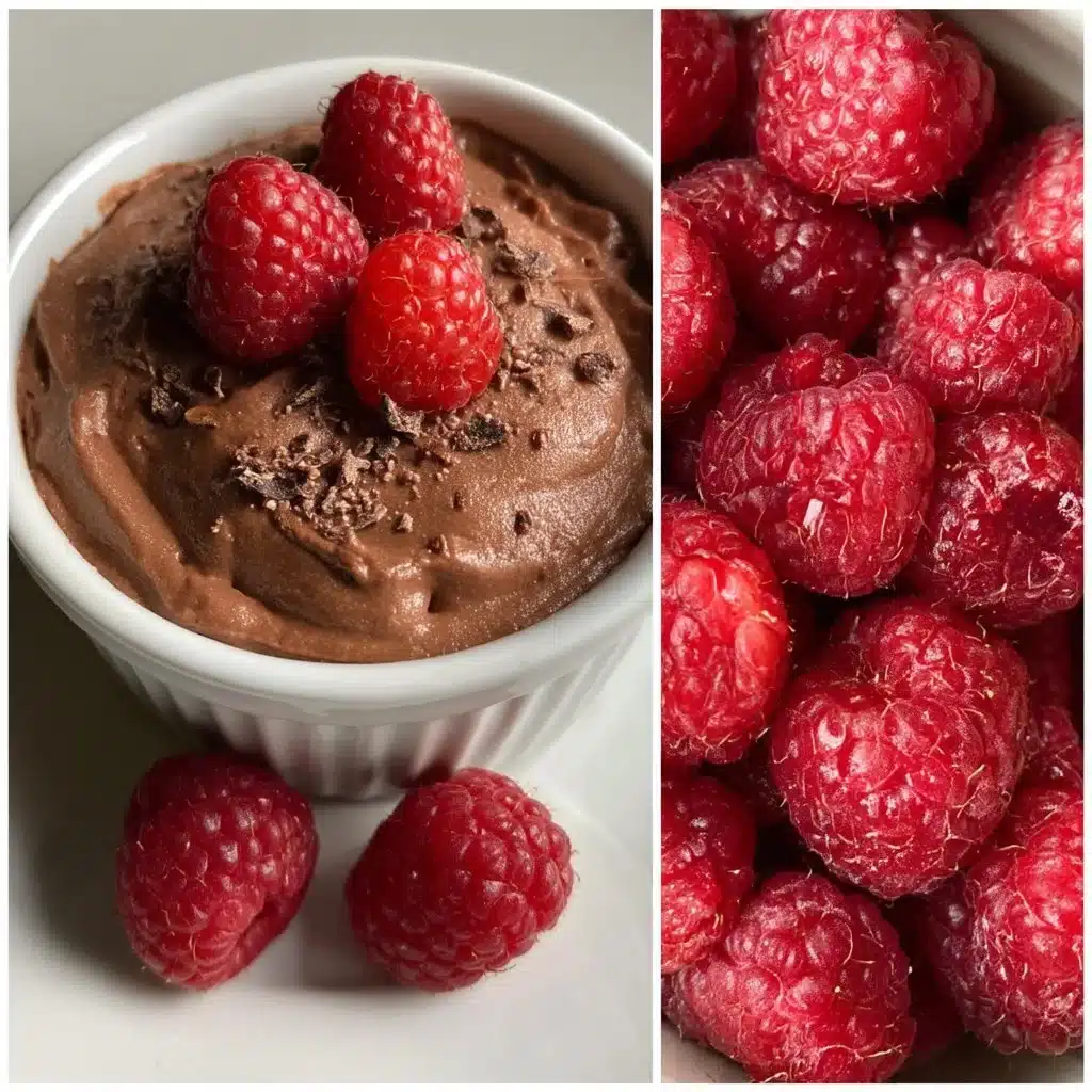Raspberry Chocolate Mousse