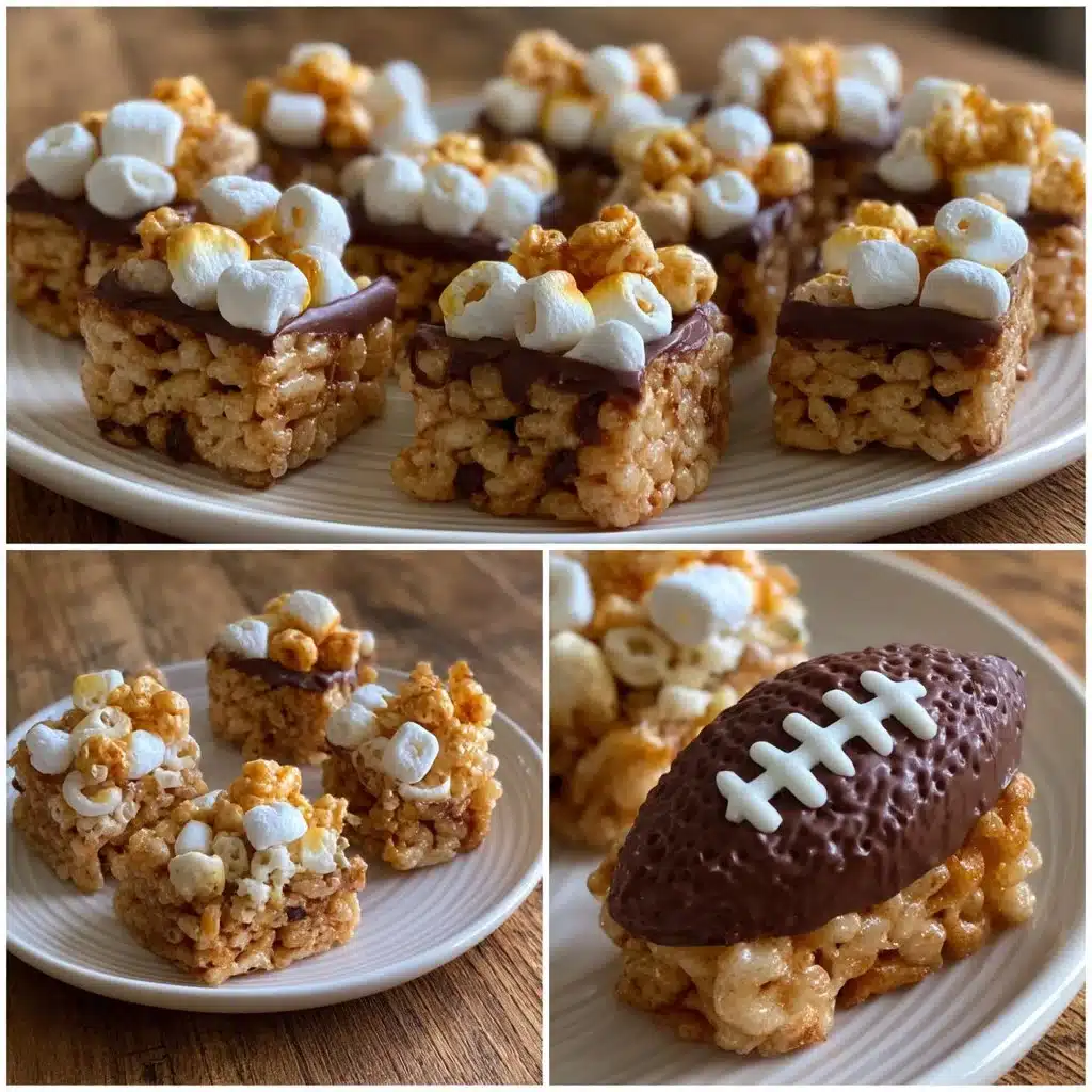 Rice Krispie Football Treats