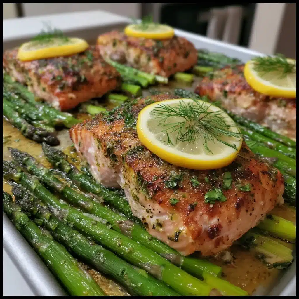 Sheet Pan Salmon and Asparagus