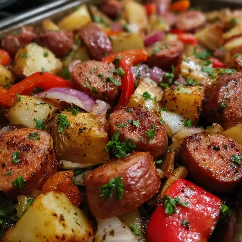 Sheet Pan Sausage and Potatoes