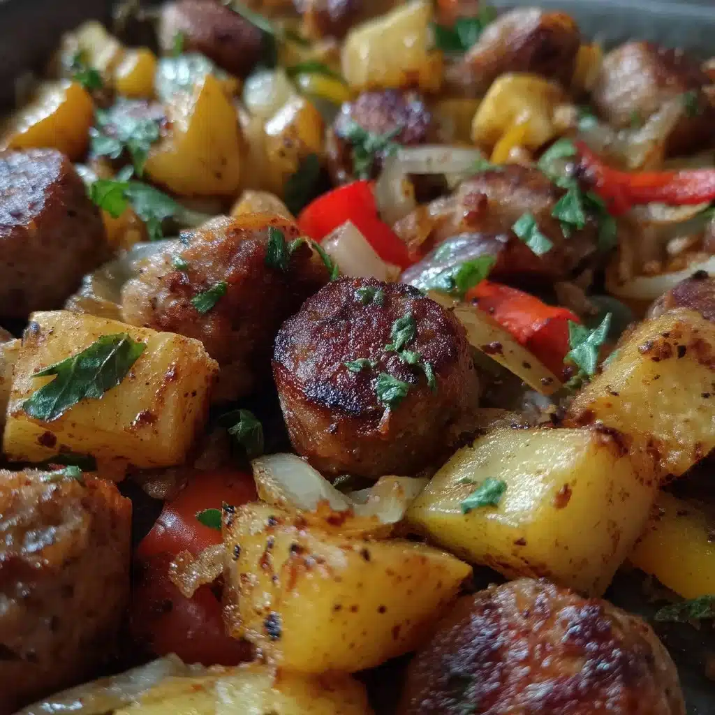 Sheet Pan Sausage and Potatoes
