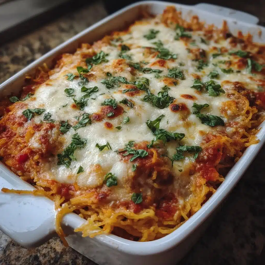 Spaghetti Squash Pasta Bake