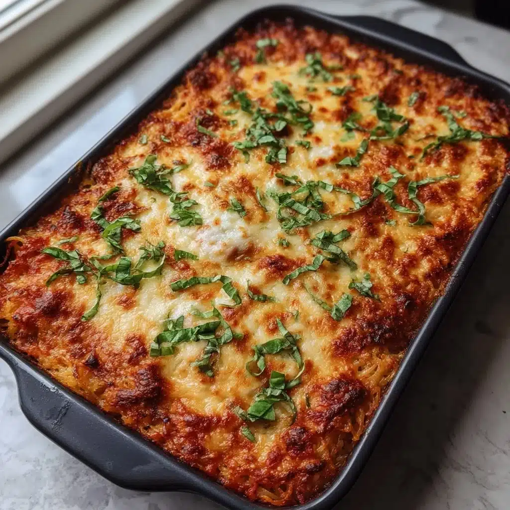Spaghetti Squash Pasta Bake