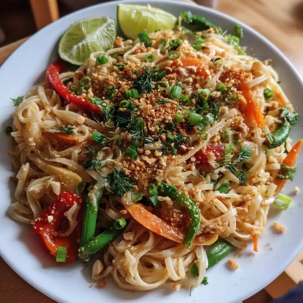 Spicy Vegetable Pad Thai