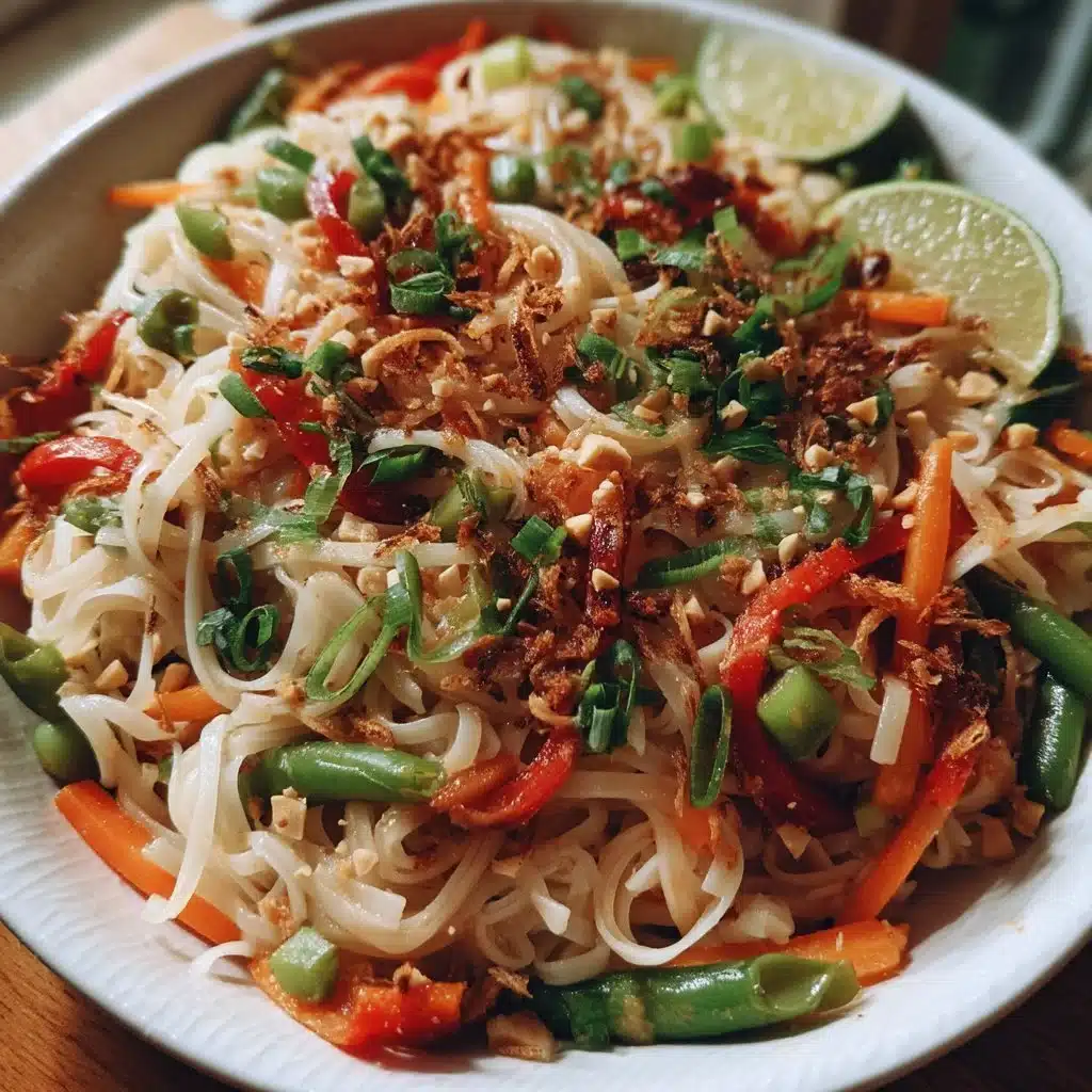Spicy Vegetable Pad Thai