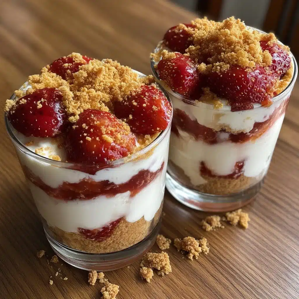 Strawberry Cheesecake Parfaits