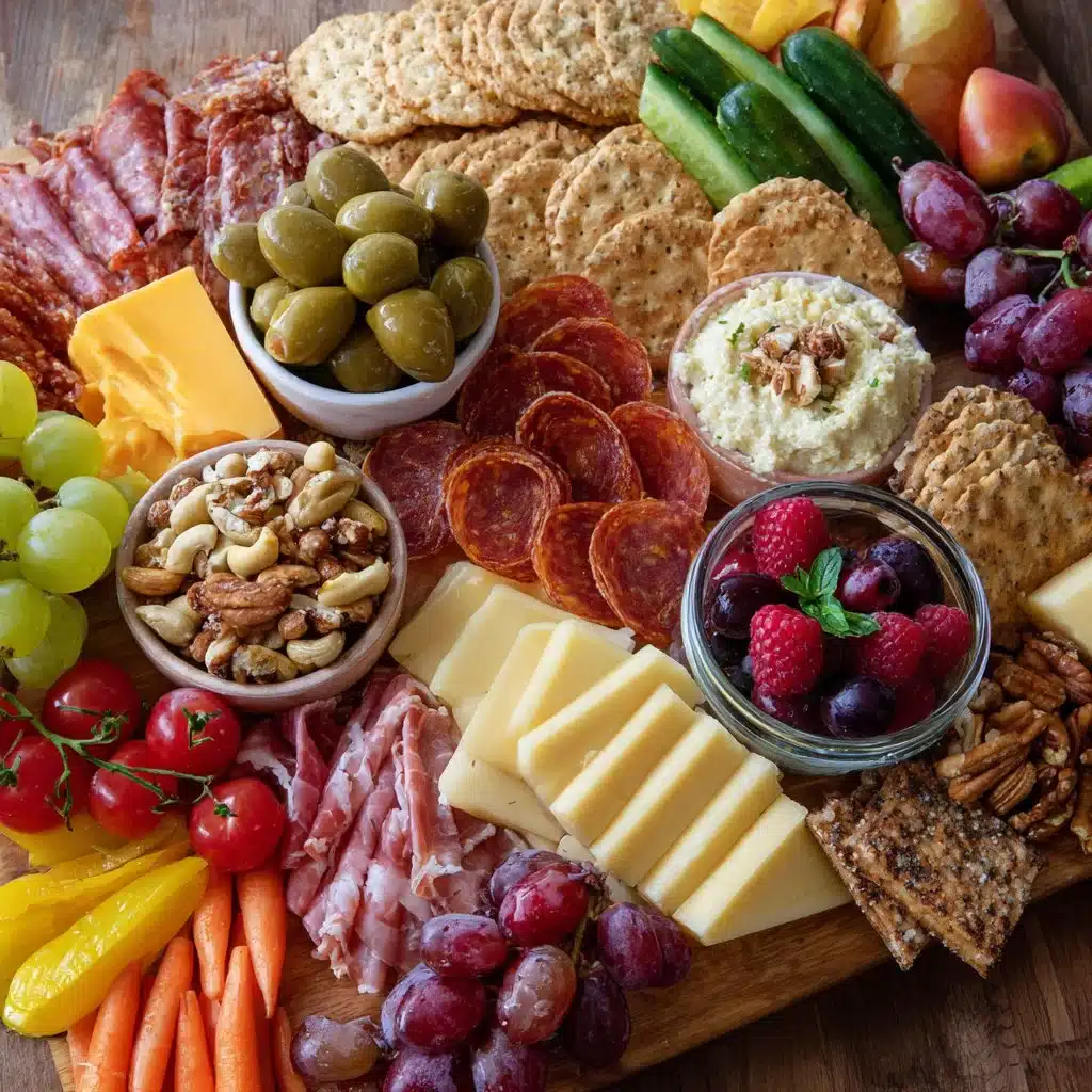 Super Bowl Charcuterie Board