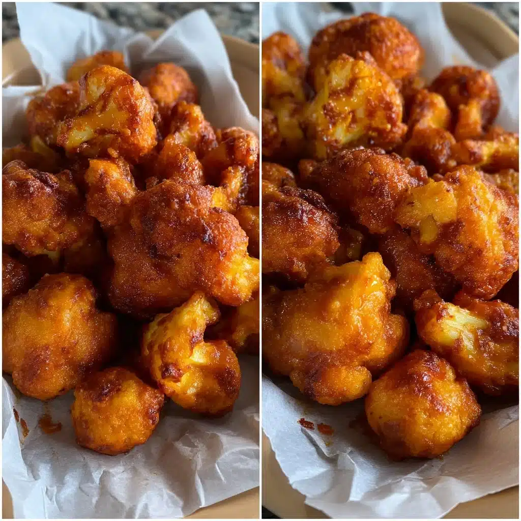 Vegetarian Buffalo Cauliflower Wings