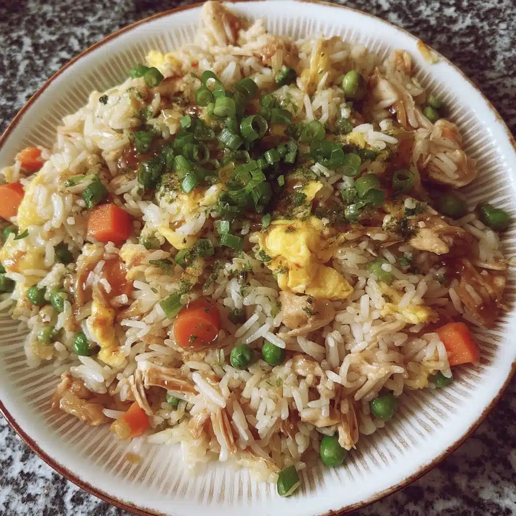 Veggie-Loaded Chicken Fried Rice