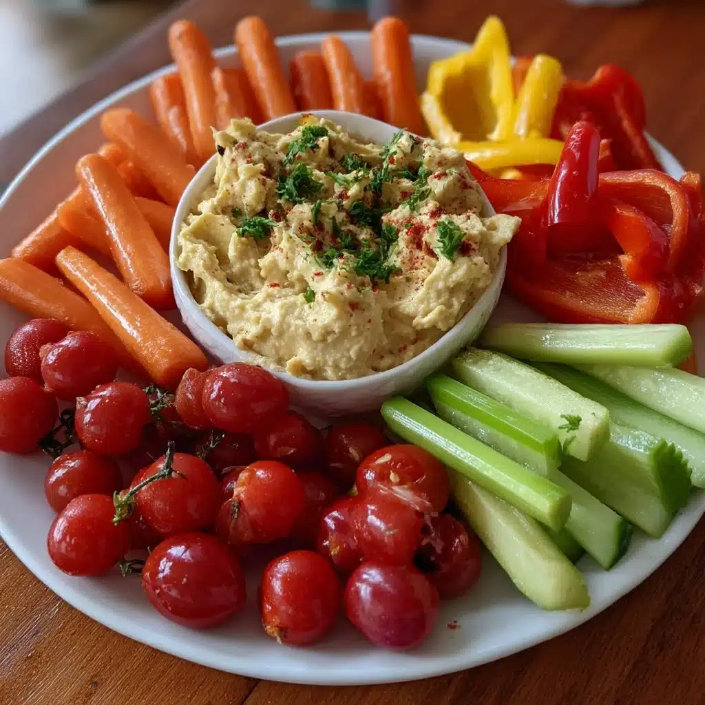 Veggie Platter with Hummus