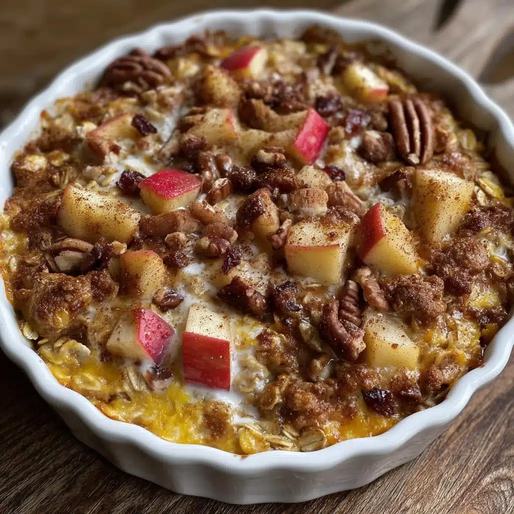 Apple Cinnamon Baked Oats