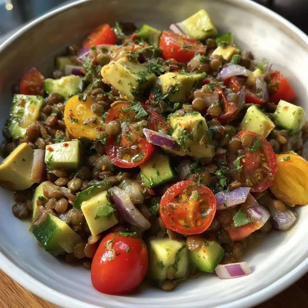 Avocado Lentil Bowl