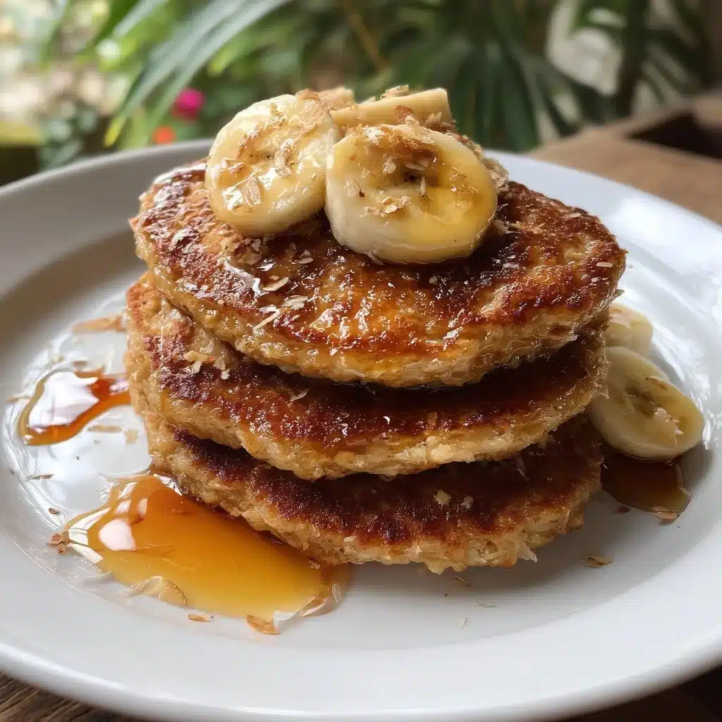 Banana Oat Pancakes