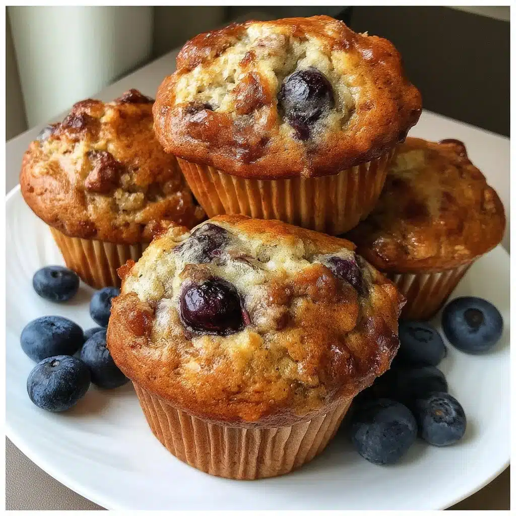 Blueberry Banana Muffins