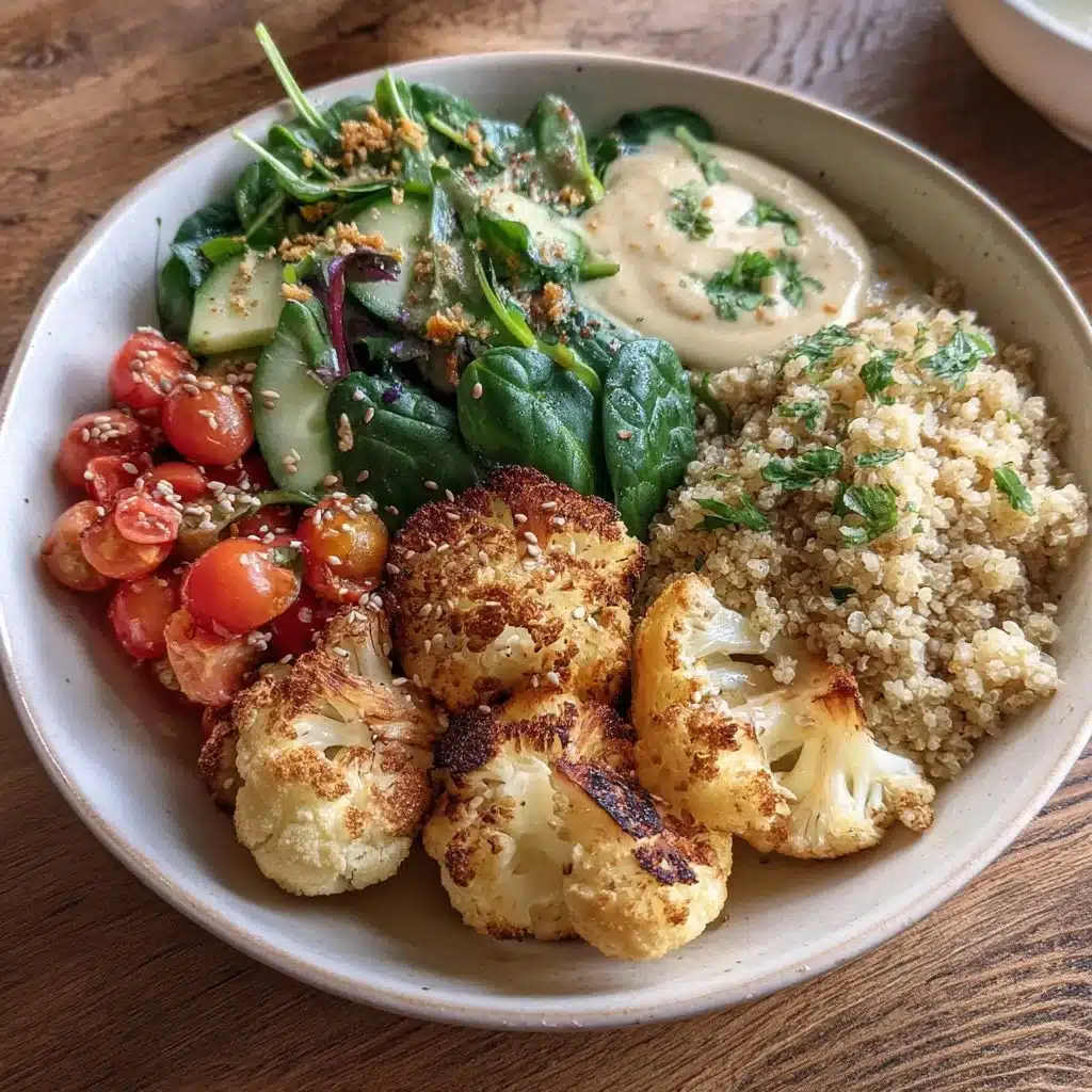 Cauliflower Tahini Buddha Bowl