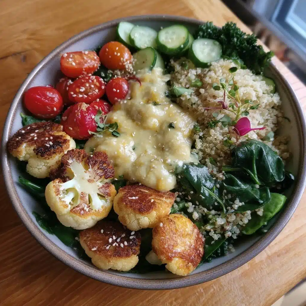 Cauliflower Tahini Buddha Bowl