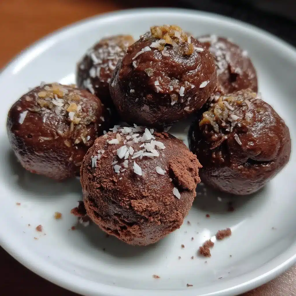 Chocolate Almond Energy Balls