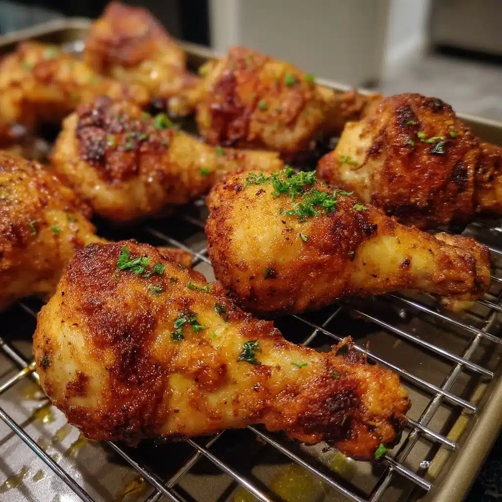 Crispy Oven Chicken Drumsticks