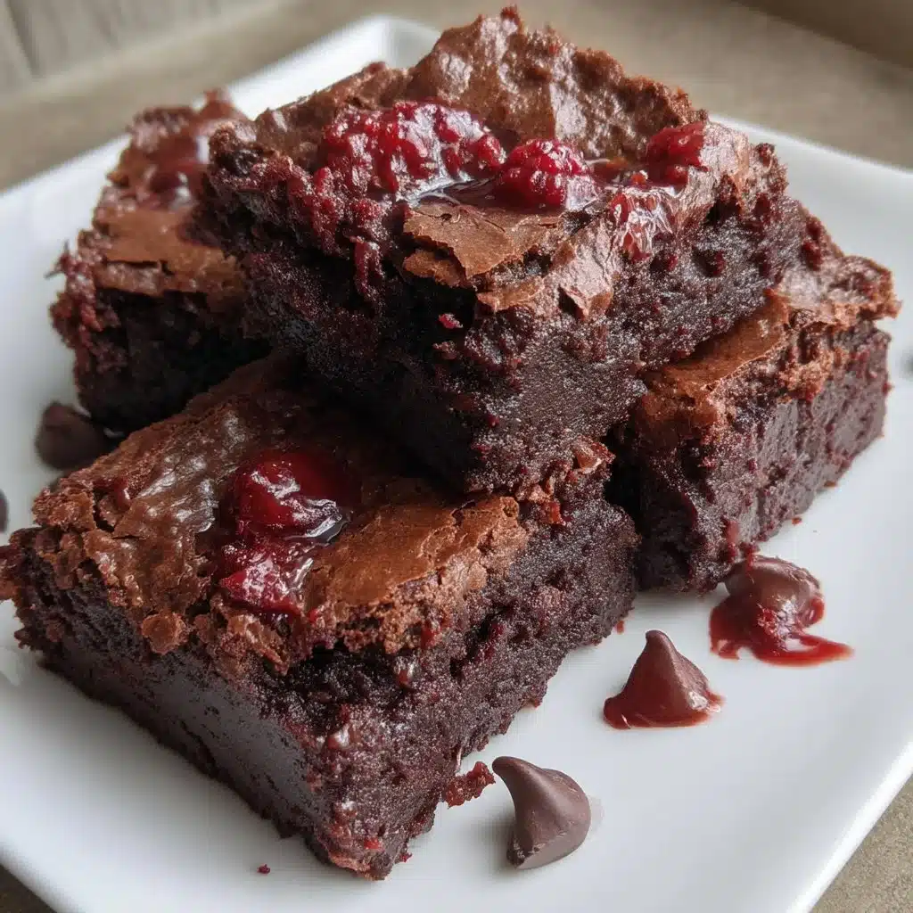 Double Chocolate Beet Brownies