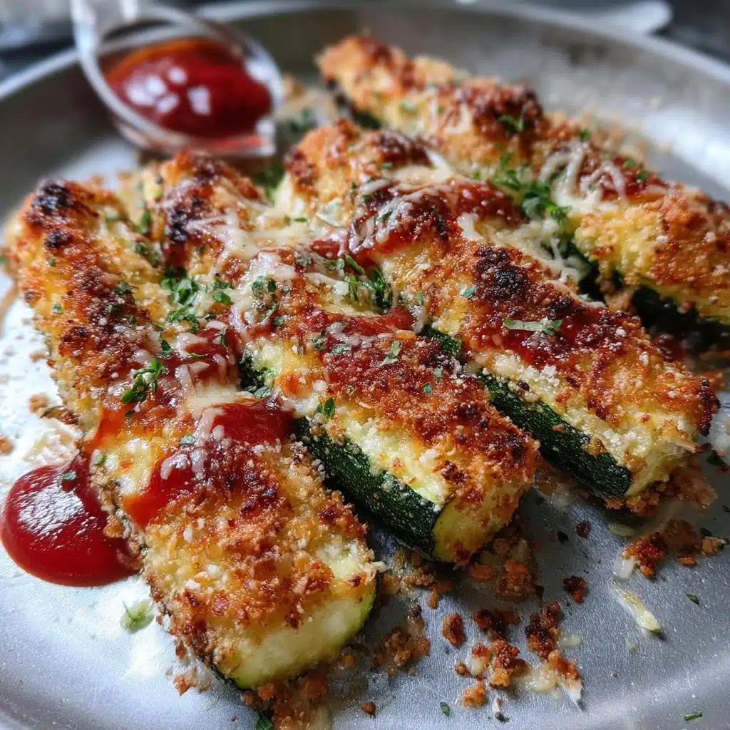 Easy Baked Zucchini Parmesan