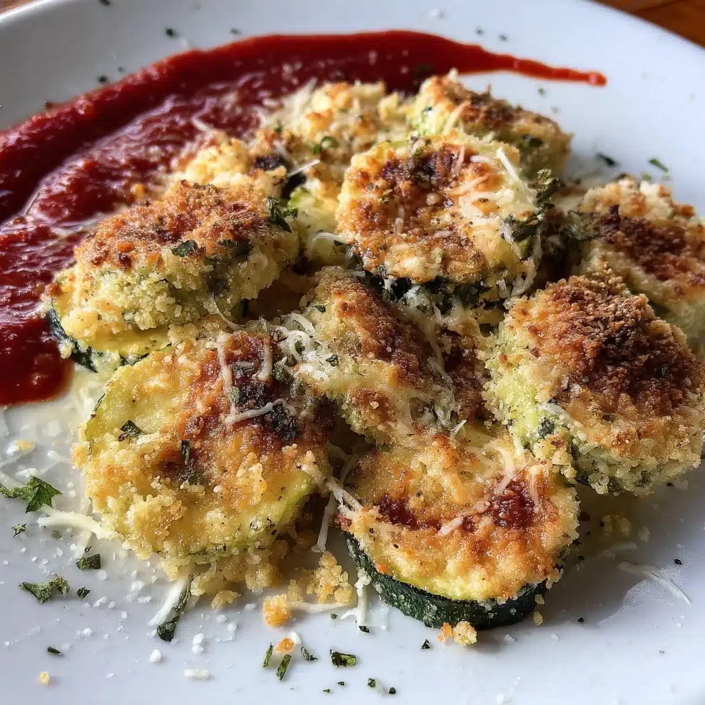 Easy Baked Zucchini Parmesan