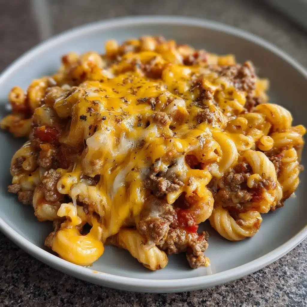 Easy Cheeseburger Casserole