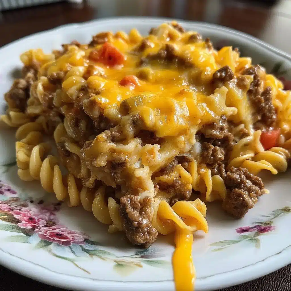 Easy Cheeseburger Casserole